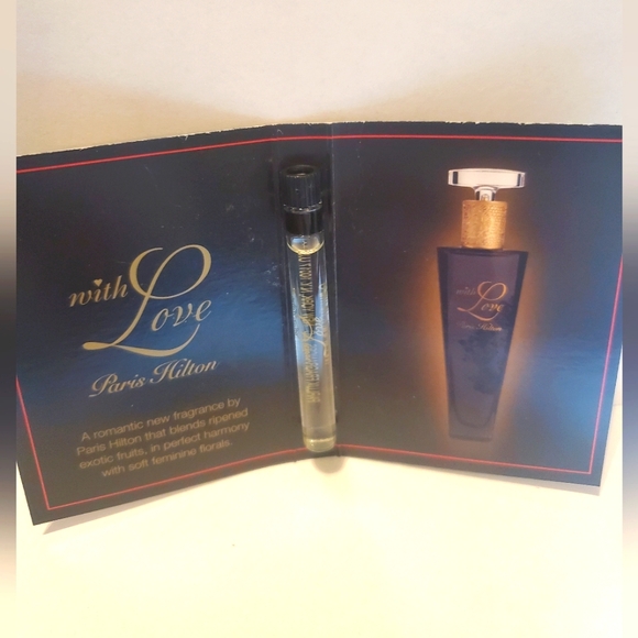 2 Paris Hilton With Love Sample Vial - Picture 2 of 4